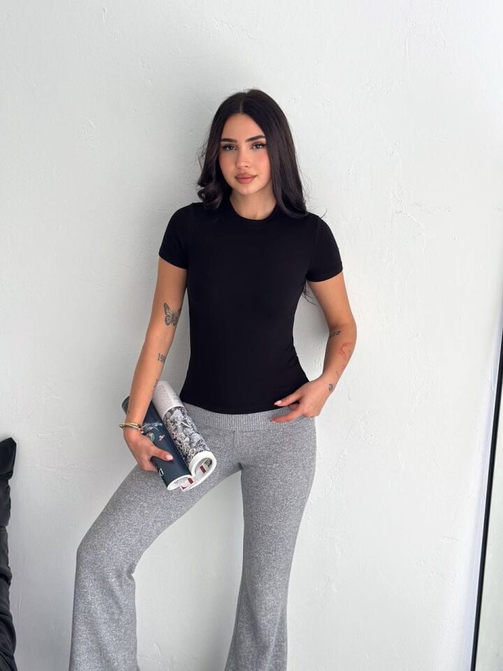 Kısa Kollu Bisiklet Yaka Body